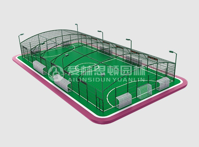 双夹丝笼式足球